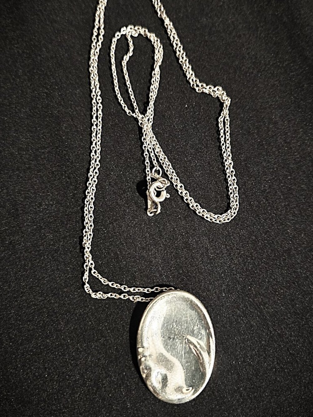 Tiffany & Co. Sterling Silver Pendant Necklace – 30" Chain